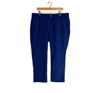 Under Armour UA tech Pants Mens‎ 40x30 blue Golf Chino Stretch Performance Wear